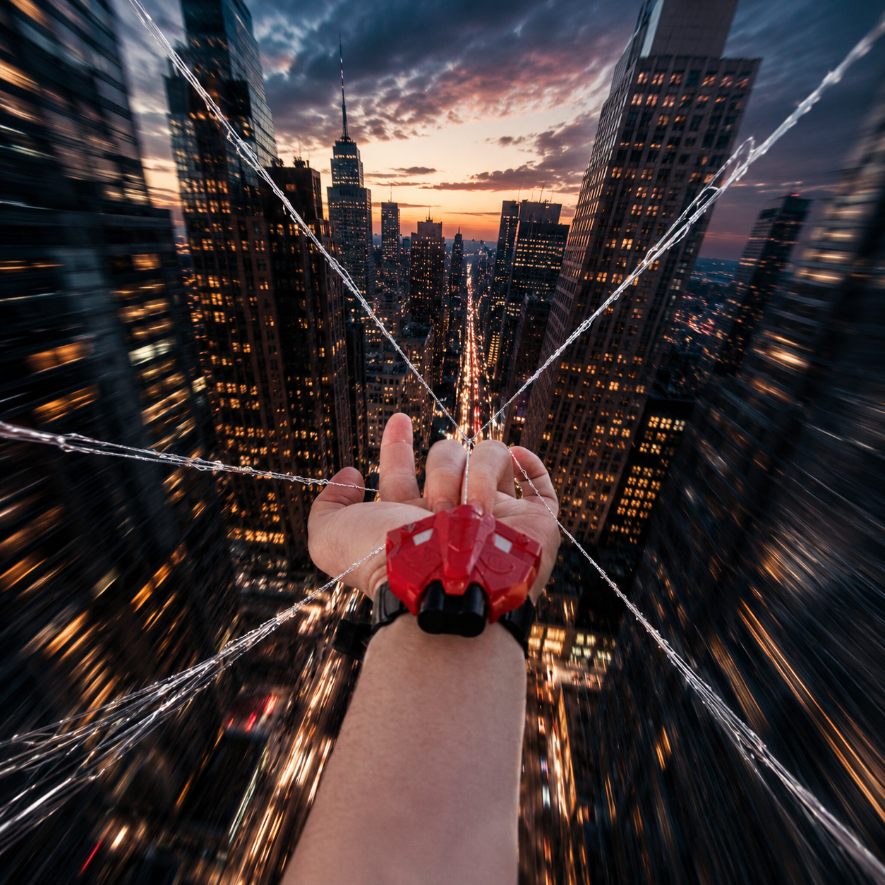 Electric web-shooter