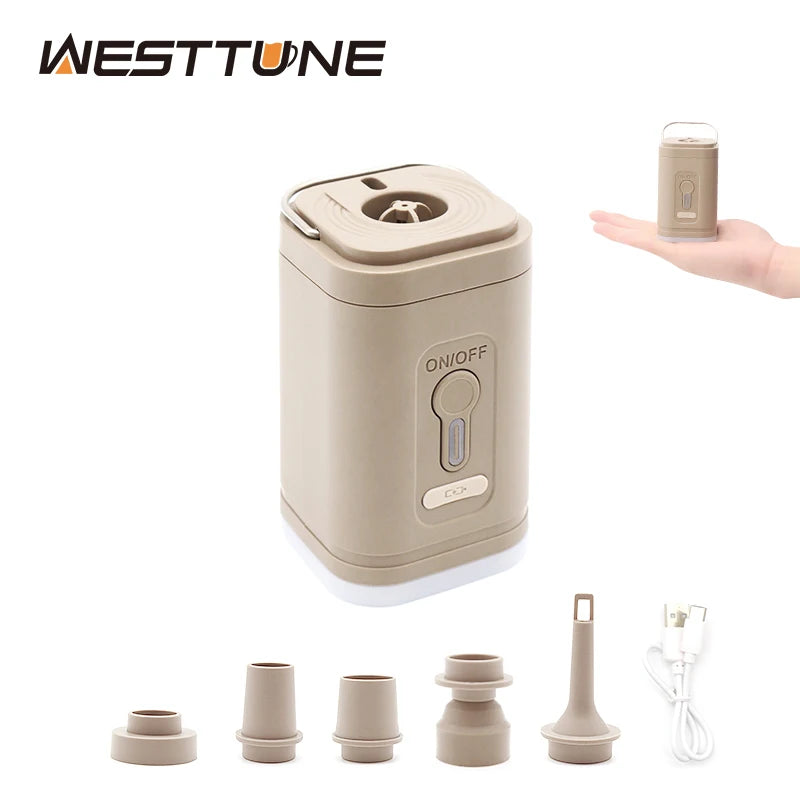 3 in 1 tiny electric air pumper